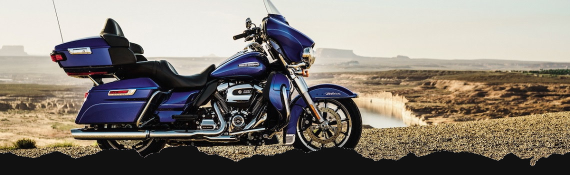2017 blue harley-davidson® on the top of the mountain in Albuquerque, New Mexico | open positions Banner